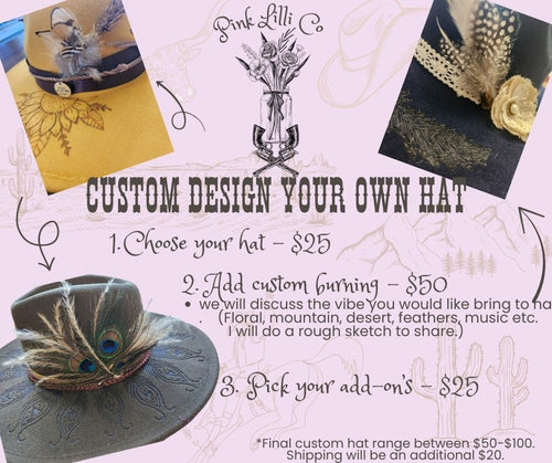 Custom Design Your Own Hat