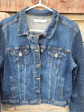 Ladies Wool and Leather Denim Jacket