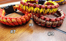 Paracord bracelets - a campers best friend. 8"-9.5"