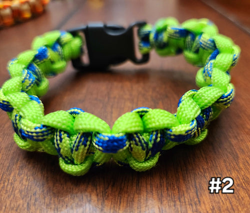 Paracord bracelets - a campers best friend. 8