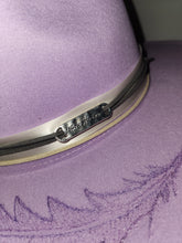 Lilac Deer Skull burned hat