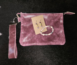 Purple Wristlet