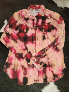 buffalo plaid - distressed - size x-large