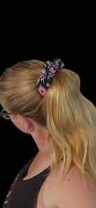 Western theme scrunchie