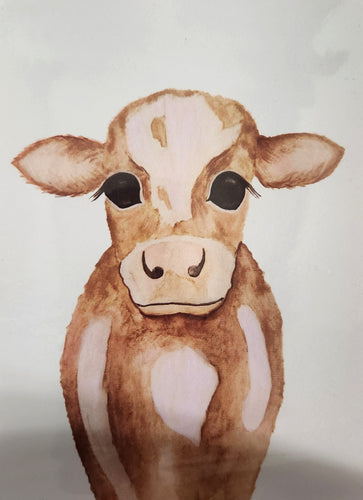 Watercolor Calf