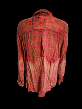2 tone distressed flannel - 2XL