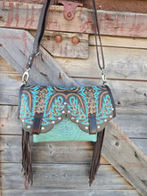 Turquoise Abigail Bag
