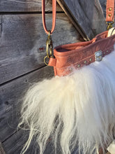 Maja Sheepskin Trimmed Purse