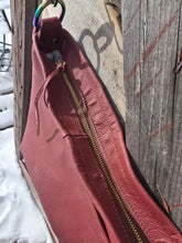 Rose and Turquoise Boot Bag