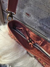 Maja Sheepskin Trimmed Purse