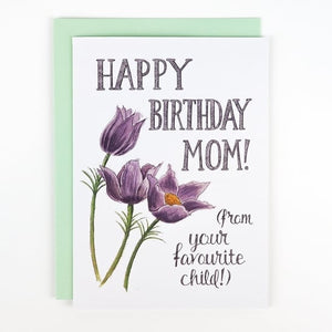 Happy Birthday Mom - Greeting Card