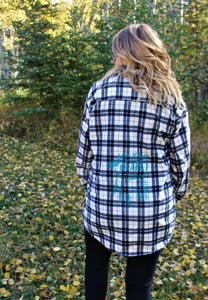 Follow Your Heart - Distressed flannel (size XXL)