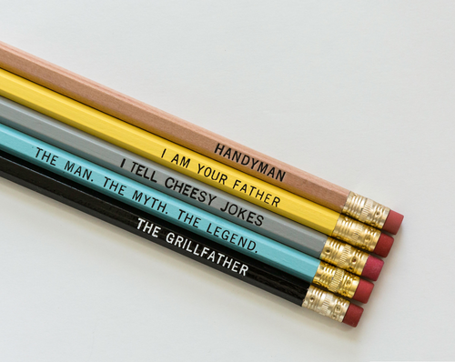 Dad pencils - pack of 5